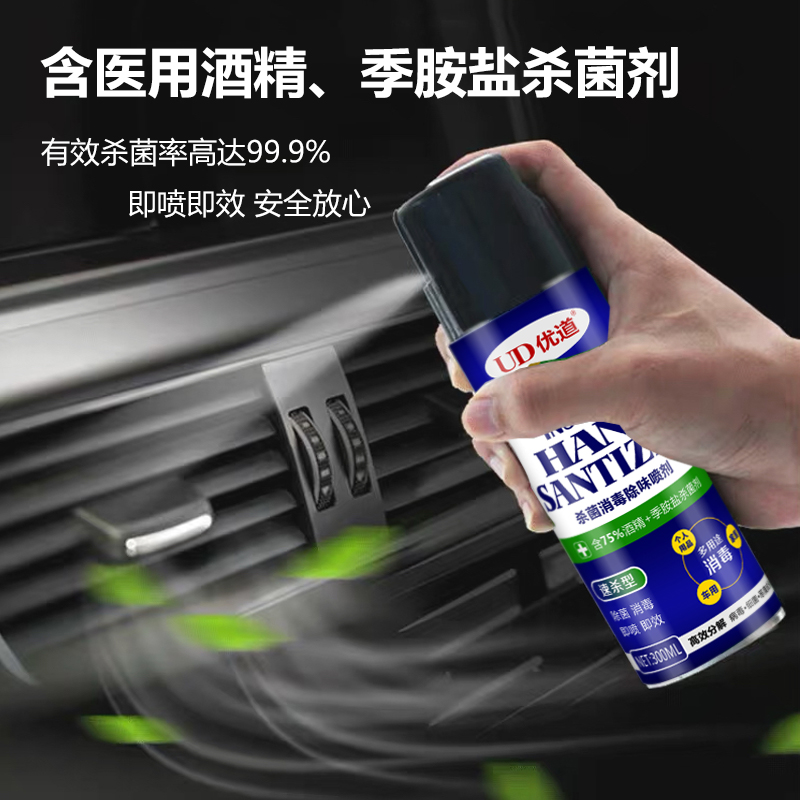 優道車內殺菌消毒噴劑